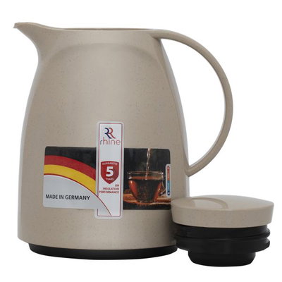 Al-Rhine Markotic Thermos, 350 ml, glass inner container, plastic outer shell - brown product image 3