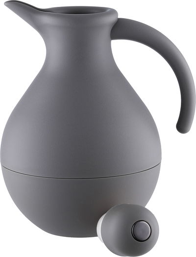 ترمس بنان تايملس، 1 لتر، خامة داخلية زجاج، غطاء ضغاط - كابتشينو product image 4