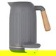 Timeless Jayda Thermos, 1 liter, wooden handle, thermal glass inner shell, plastic outer shell - dark gray product image 2