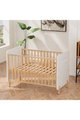 سرير اطفال خشب فان مومنت، 120×60 سم - خشبي ابيض product image 3