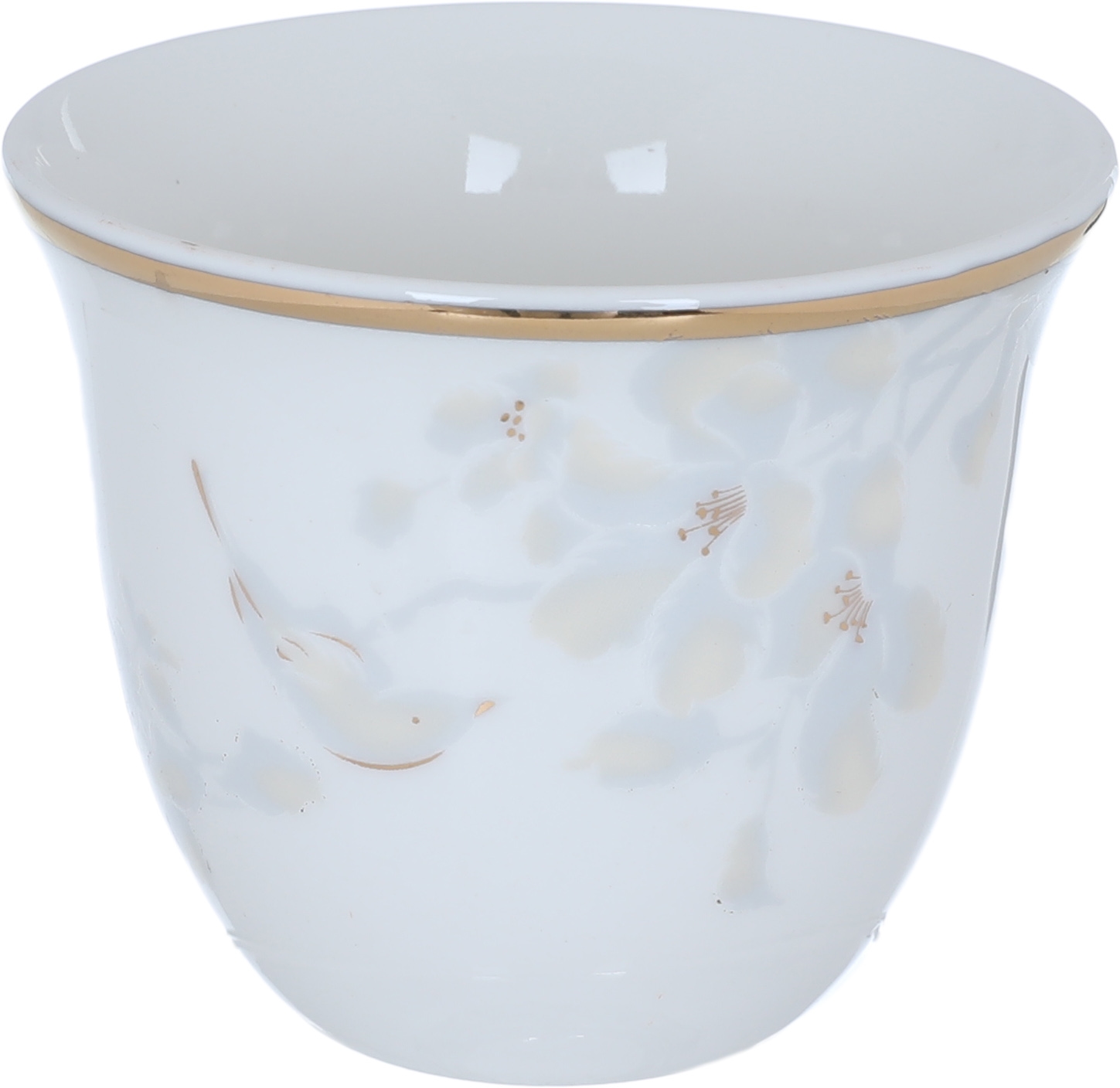 Al Saif Gallery Porcelain Arabic Coffee Cups Set, 12 Pieces - White product image 2