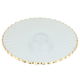 Al Saif Gallery glass cake stand, 30.5 x 5.5 cm - white product image 2