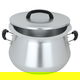 قدر الأكلات الشعبية الكهربائي إديسون، 10لتر، 100واط، APG-CP9000- فضي product image 7