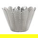 زبدية تقديم حديد السيف غاليري، 12×12×8.4 سم، دائري - فضي product image 1
