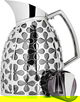 Al Saif Gallery Andalusia thermos set, 0.75/1 liter, glass inner container, plastic outer shell - black and silver product image 5