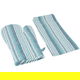 Towel + apron + gloves + Alsaif Gallery cloth pot holder set, 4 pieces - blue green product image 2