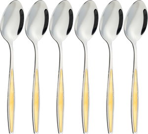 Al Saif Gallery Steel Cutlery Set, 6 Pieces - Silver product image