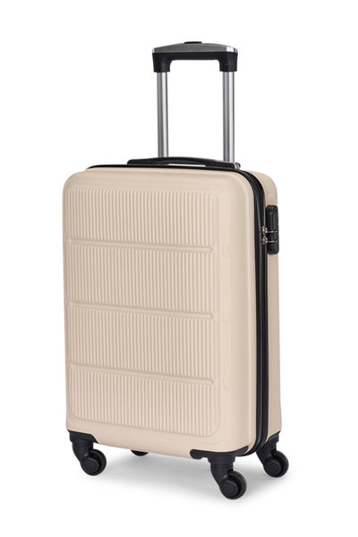 Limra WM-192 ABS Luggage Set, 3 Sizes, 4 Wheels, Combination Lock - Beige product image 2