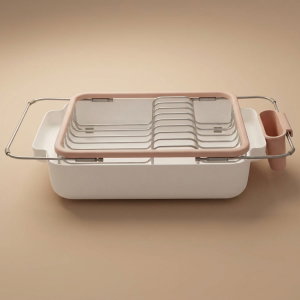 Al Saif Gallery Stainless Steel Plate Stand, Plastic Base - Silver product image