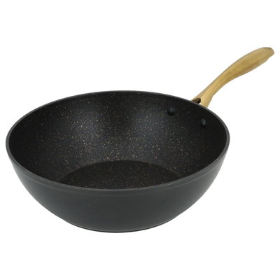 مقلاة جرانيت السيف غاليري( روكي)، 30سم - أسود product image 2