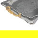 Al Saif Gallery steel topper set, 3 pieces, engraved - silver product image 3