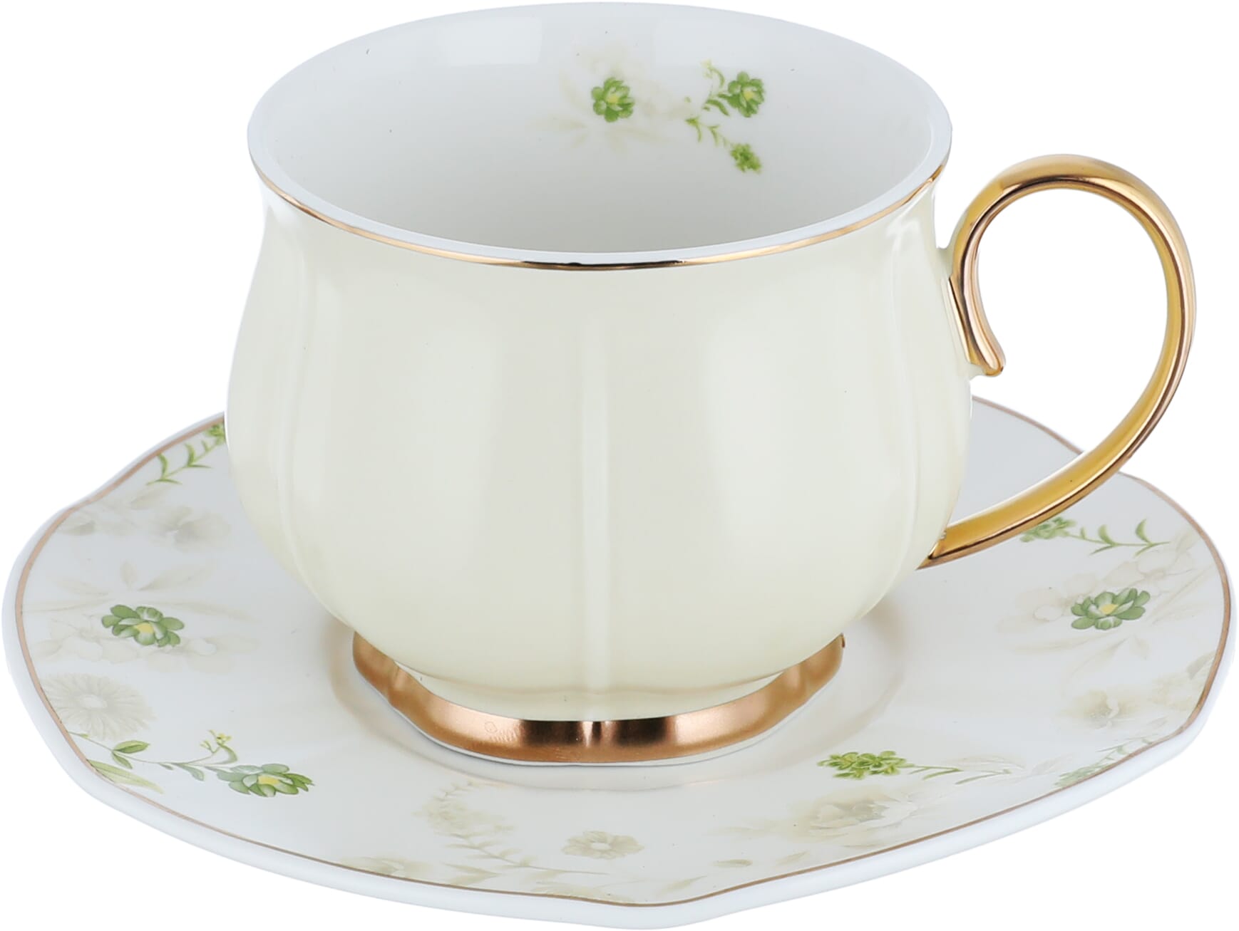 Al Saif Gallery Porcelain Coffee Cup Set, 12 Pieces - Light Beige product image 2