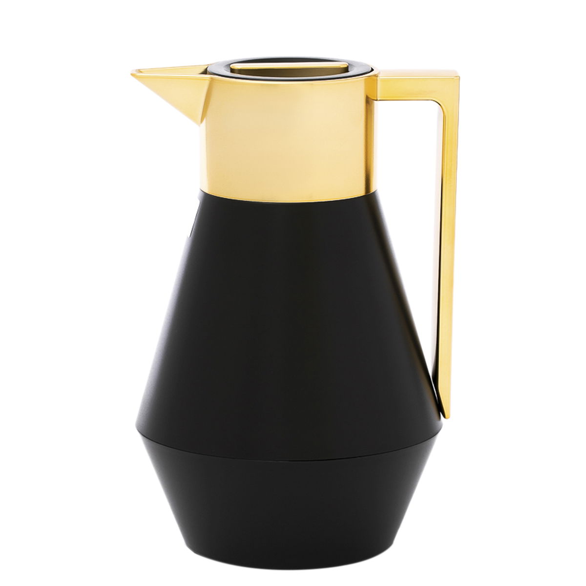Everest Lydia Thermos, 1 liter, thermal glass inner shell, plastic outer shell - black product image