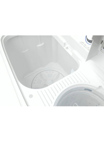 غسالة نصف اوتوماتيك دانسات، 5 كجم، حوضين، تحميل علوي، DW050 - ابيض product image 3