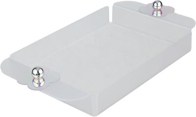 طقم طوفرية بلاستيك السيف غاليري، 2 قطعة، مستطيل - أبيض ثلجي product image 2