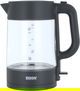 غلاية مياه كهربائية زجاج إديسون، 1.7 لتر، 2200 واط، K727NN - شفاف رمادي غامق product image 1