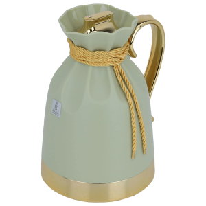 Everest Balqis Thermos, 1 liter, glass inner container, plastic outer shell - green product image 2