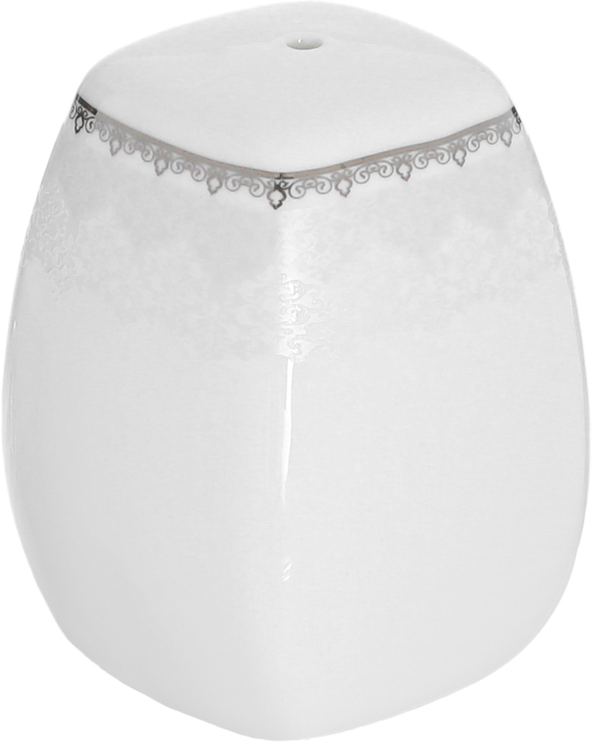 طقم سفرة بورسلان دانيا، 77 قطعة - ابيض فضي product image 13