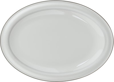 طقم تقديم سفرة بورسلان السيف غاليري، 65 قطعة - أبيض ذهبي product image 13