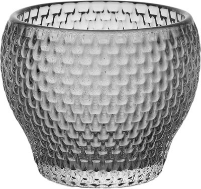 Al Saif Gallery glass candy bar, 11 x 11 x 13.5 cm, round - silver product image 2