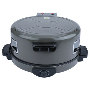 خبازة كهربائية إديسون، 3×1، تحكم بالحرارة، 40 سم، 2400 واط، ZS-306BHD/S2-P - رمادي غامق product image 8