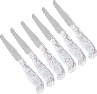 طقم سكاكين استيل السيف غاليري، 4.5 بوصة، 6 قطع - ابيض product image 2