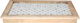 Al Saif Gallery wooden serving tofir, 20x12x10 cm, rectangle, legs - colored product image 2