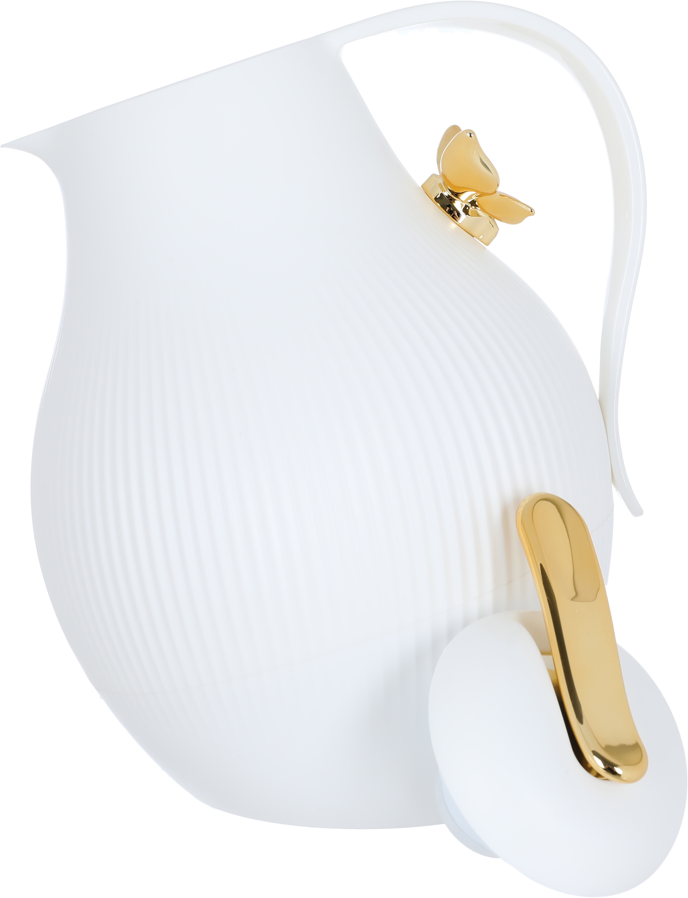Al Saif Gallery Dora thermos, 1.5 liters, thermal glass inner container, plastic outer shell - white product image 3