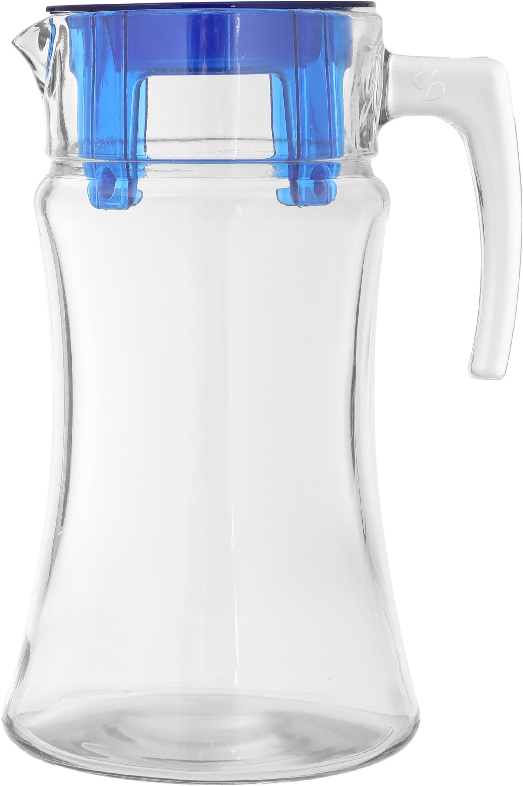 Pasabahce Glass Jar with Plastic Lid, 1.4 Liter - Clear product image 3