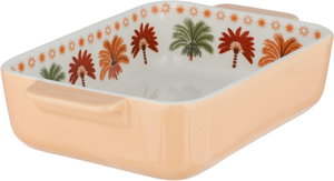 صينية تقديم بوسلان السيف غاليري، 22x14x5 سم، مستطيل، يدين - ابيض ملون product image 2