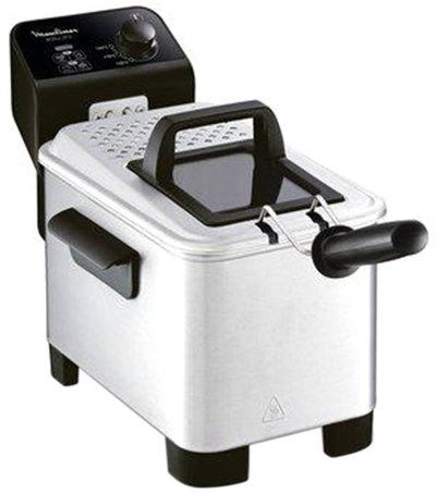 قلاية زيت ايزي برو مولينكس، 2200 واط، 3 لتر، AM333027 - فضي product image 1