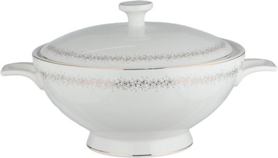 Al Saif Gallery Porcelain Dinnerware Set, 86 Pieces, Artistic Decorations - White and Gold product image 19