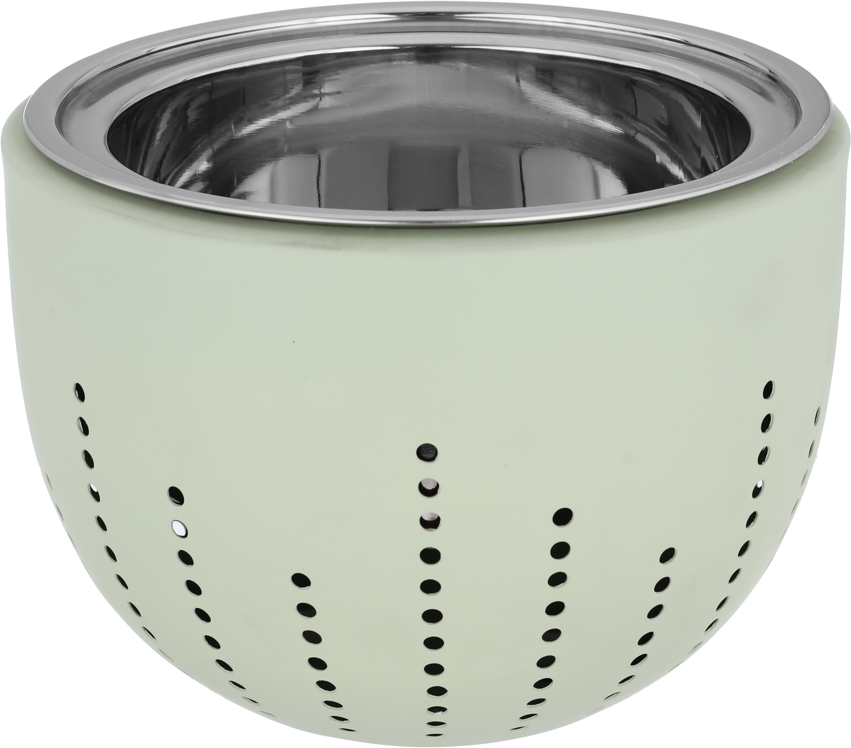 Al Seif Gallery Double Steel Food Warmer with Lid, 2 Liters - Beige Gold product image 2