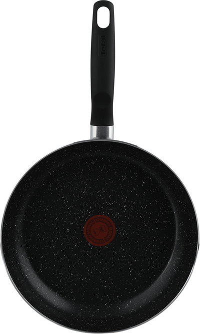 طقم قدور دارك ستون 2 جرانيت تيفال، غطاء زجاج، 11 قطعة - أسود شفاف product image 9