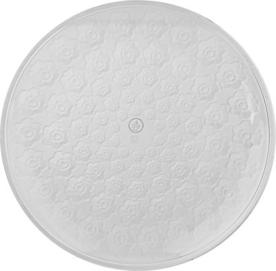 صحن تقديم زجاج السيف غاليري، 20x20x2 سم، دائري - ثلجي product image 2