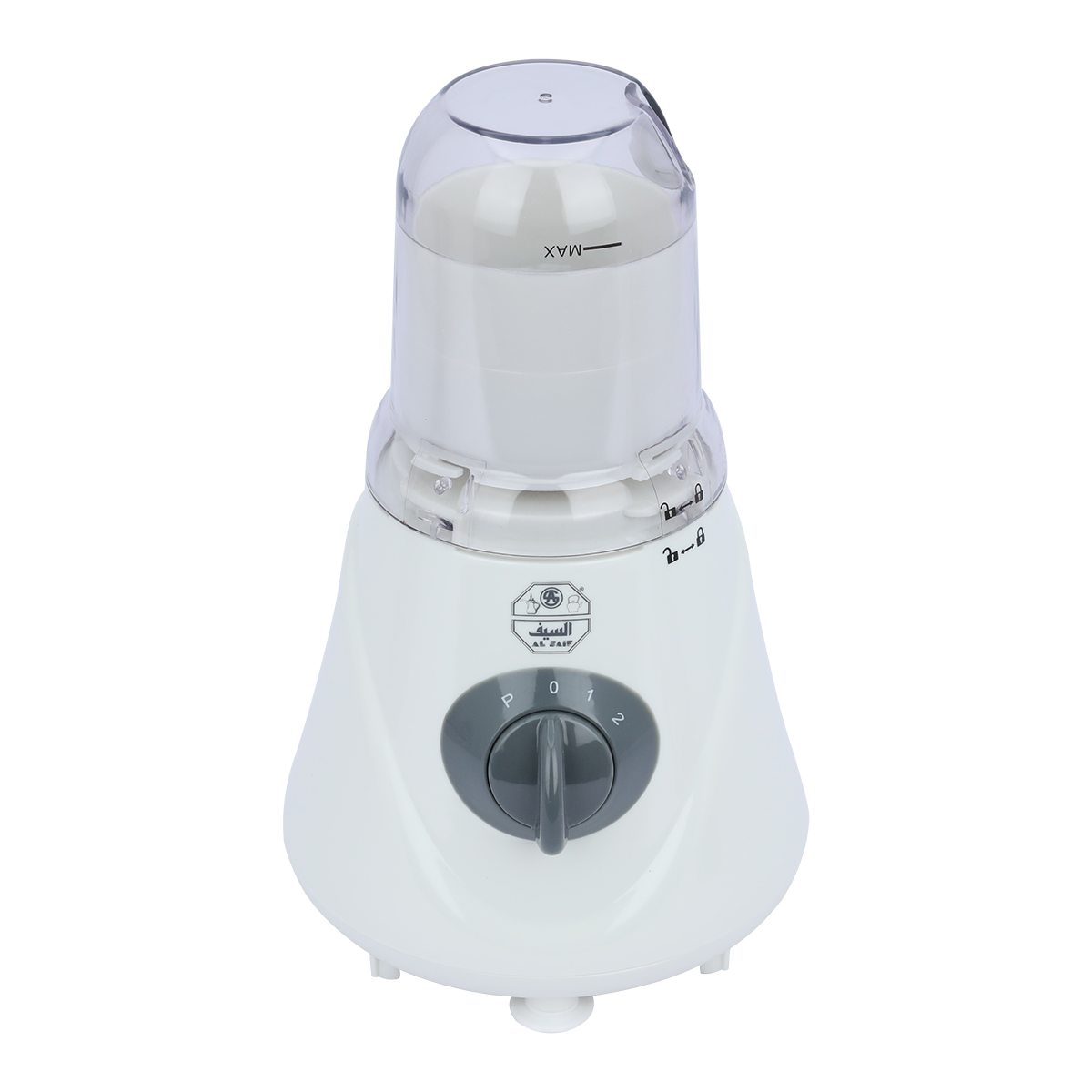 خلاط كهربائي السيف، 300 واط، سرعتين، 1.5 لتر، مطحنتين، E06030 - أبيض product image 5
