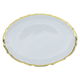 Al Saif Gallery glass dessert serving dish, circular - white product image 1