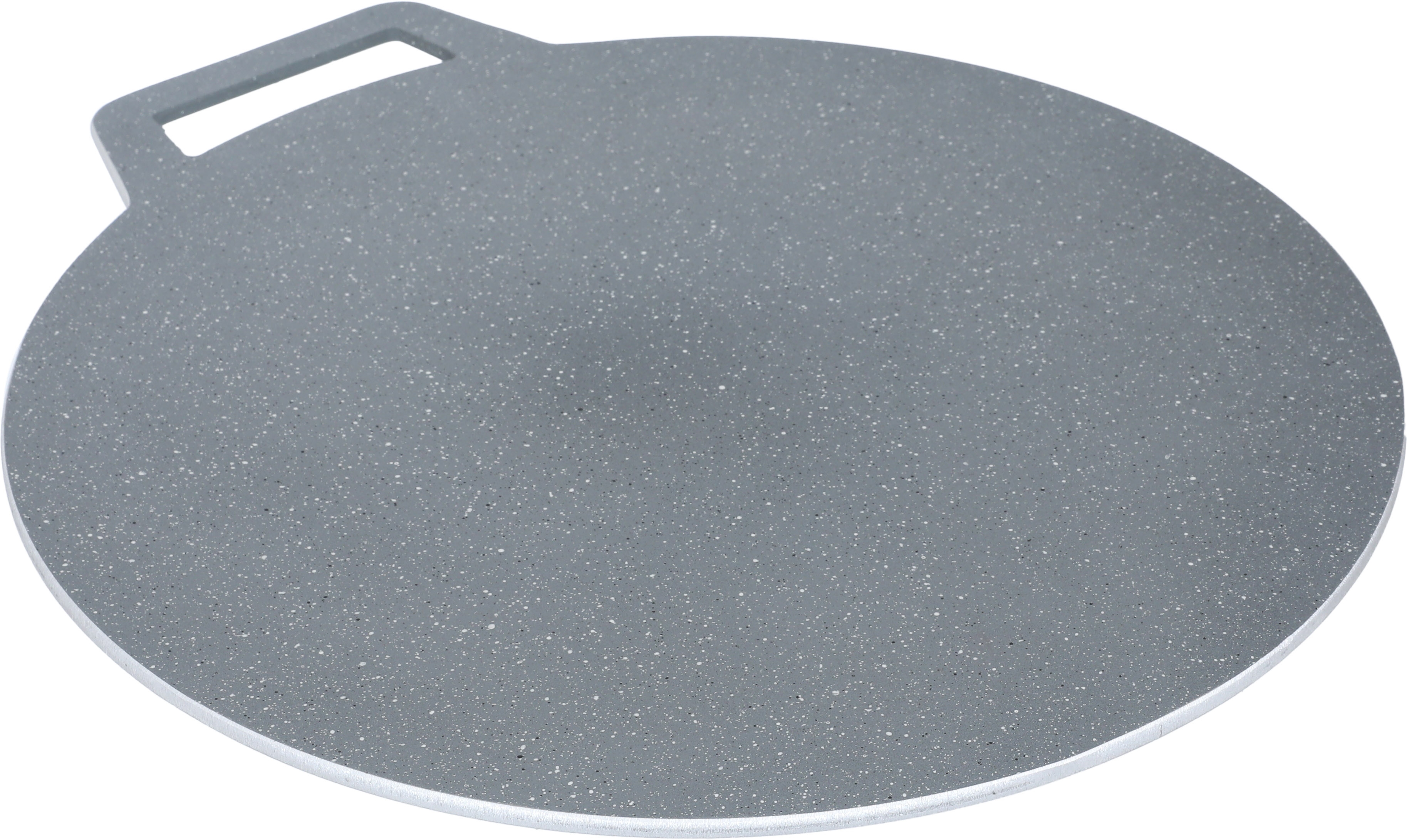 Rocky Flat Crepe Granite Pan, 40 cm, with Handle - Grey product image 3