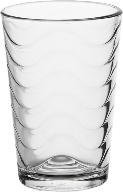طقم كاسات تقديم ماء زجاج باشاباتشي، 0.2 لتر، 6 قطع - شفاف product image 3