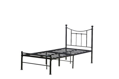 سرير حديد مفرد، 100×90×190 سم - اسود product image 2