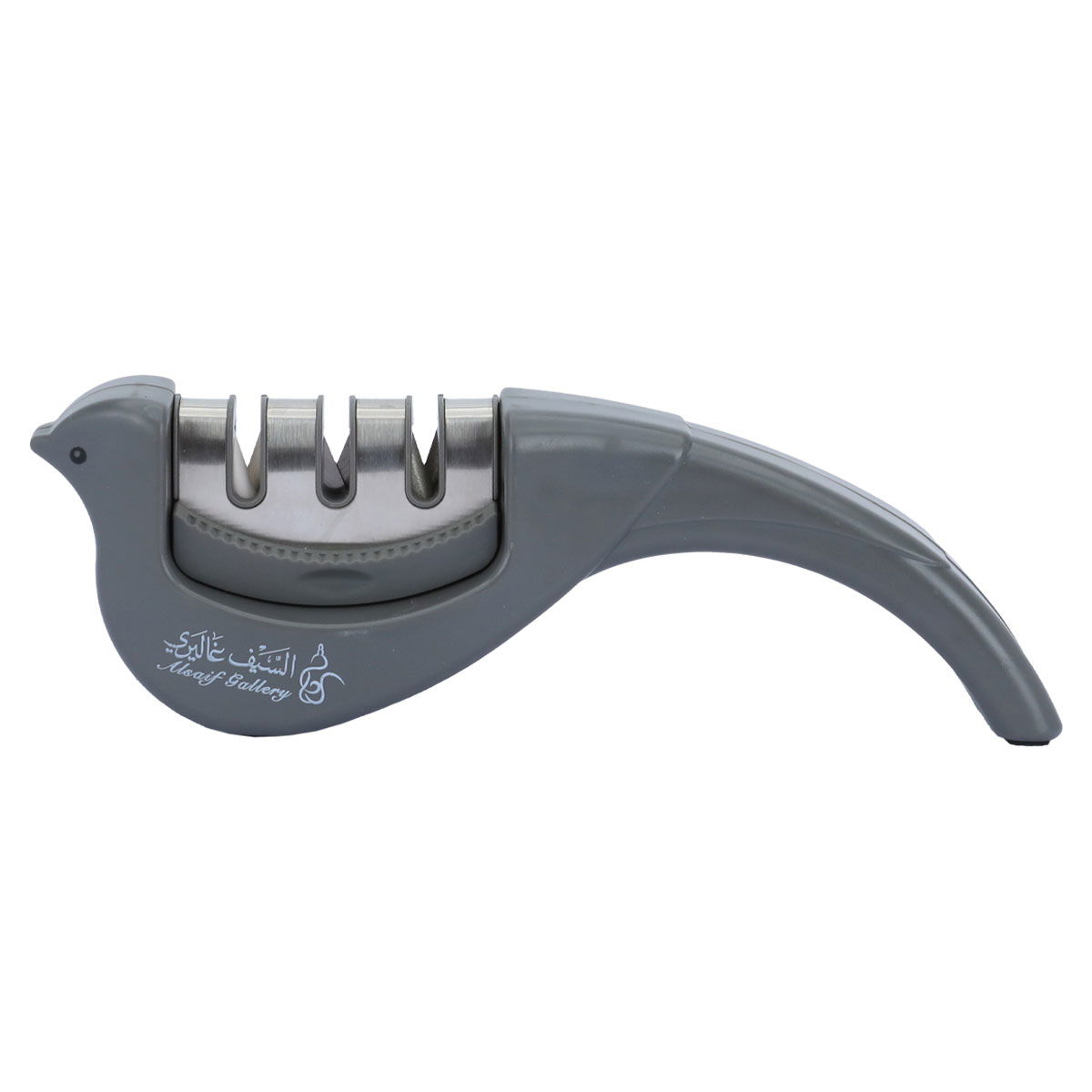 Steel Al Saif Gallery Knife Sharpener, Handle, 3×1 - Grey product image