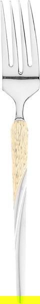 طقم أدوات مائدة استيل السيف غاليري، 24 قطعة - فضي ذهبي product image 4