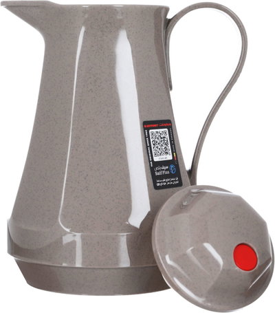 Rotpont thermos, 1 liter, glass inner shell, plastic outer shell - Cappuccino product image 5
