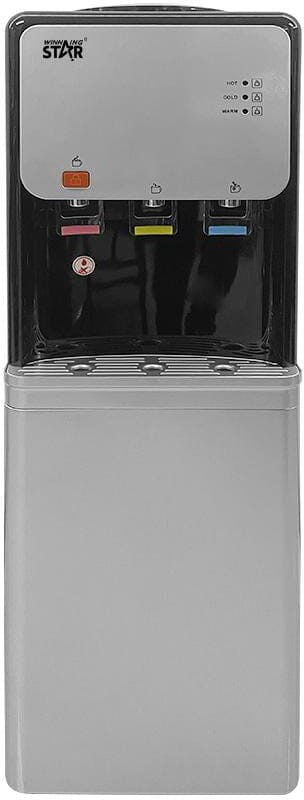 برادة مياه ويننج ستار، حار/بارد/عادي، 550 واط، تحميل علوس، قفل امان، ST-6506-YS - رمادي product image 7