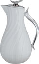 Glory Layal Thermos, 1 Liter, Glass Interior, Transparent Handle, Push-Button Lid - Light Gray product image 2