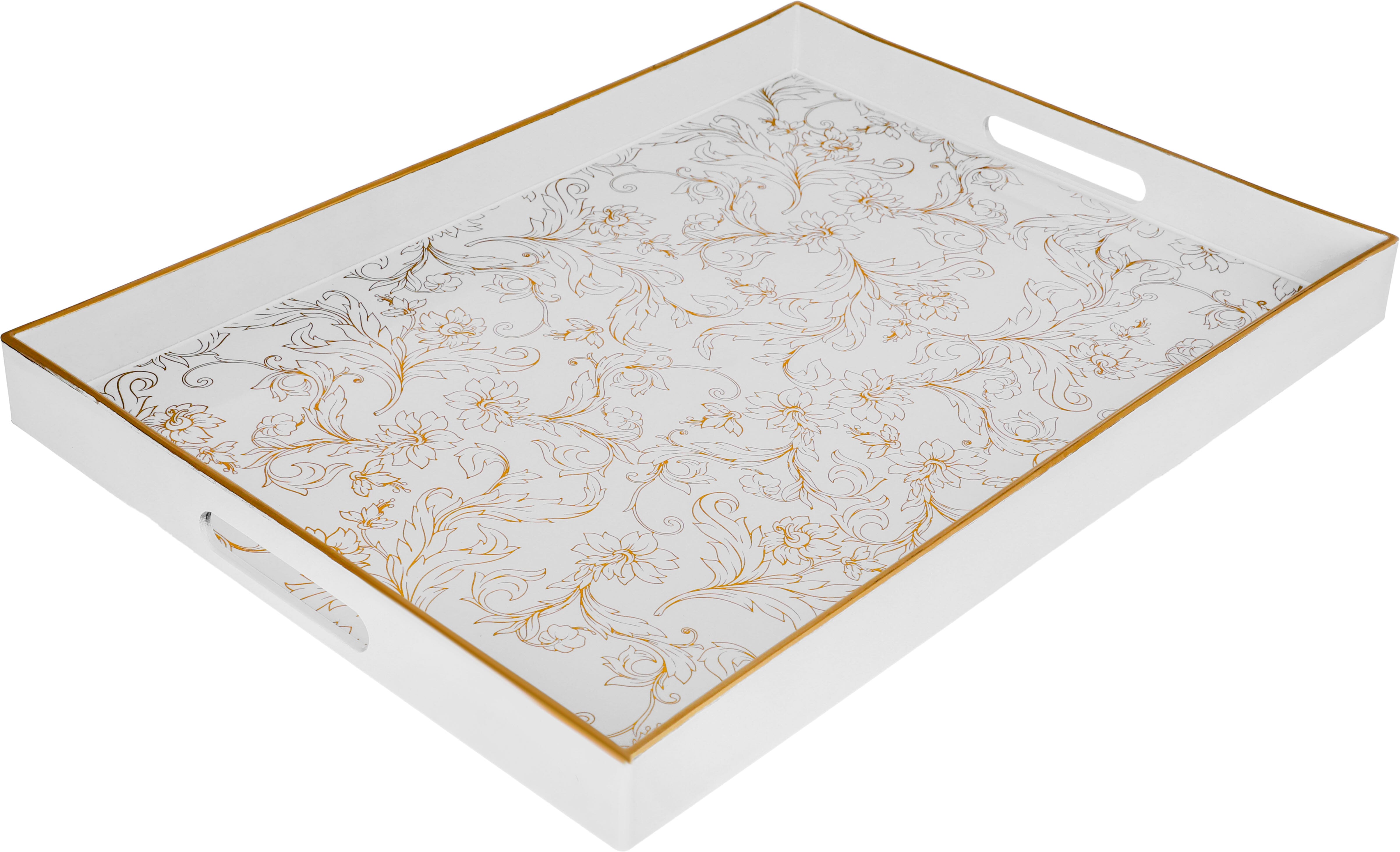 Alsaif gallery Plastic Lily Tofir, 48x35x4.5 cm - White product image 2