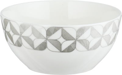 طقم سفرة بورسلان زجاج السيف غاليري، 61 قطعة، منقوش - ابيض شفاف product image 11