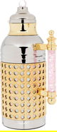 Al Saif Gallery Sarah thermos set, 1 liter, crystal handle, thermal glass inner case, steel outer case - silver gold product image 5