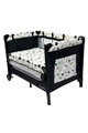 سرير اطفال فان مومنت، 100×70 سم، قابل الطي - اسود product image 2