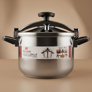 قدر ضغط استيل السيف غاليري فولكانو، 9 لتر - فضي product image